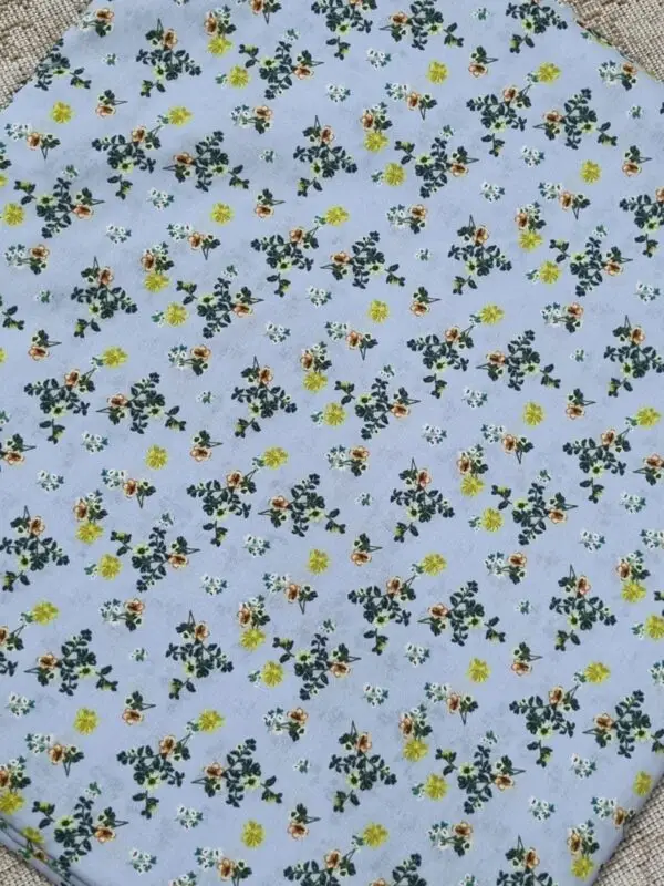 Light Green Floral Namaz Chadar