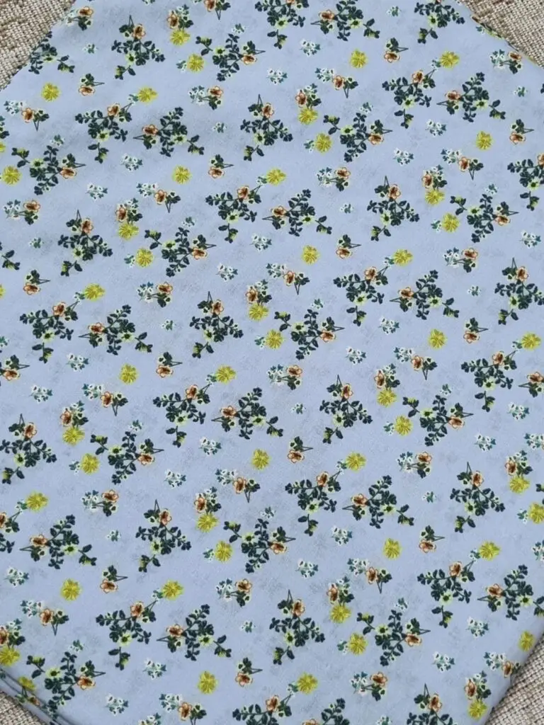 Light Green Floral Namaz Chadar