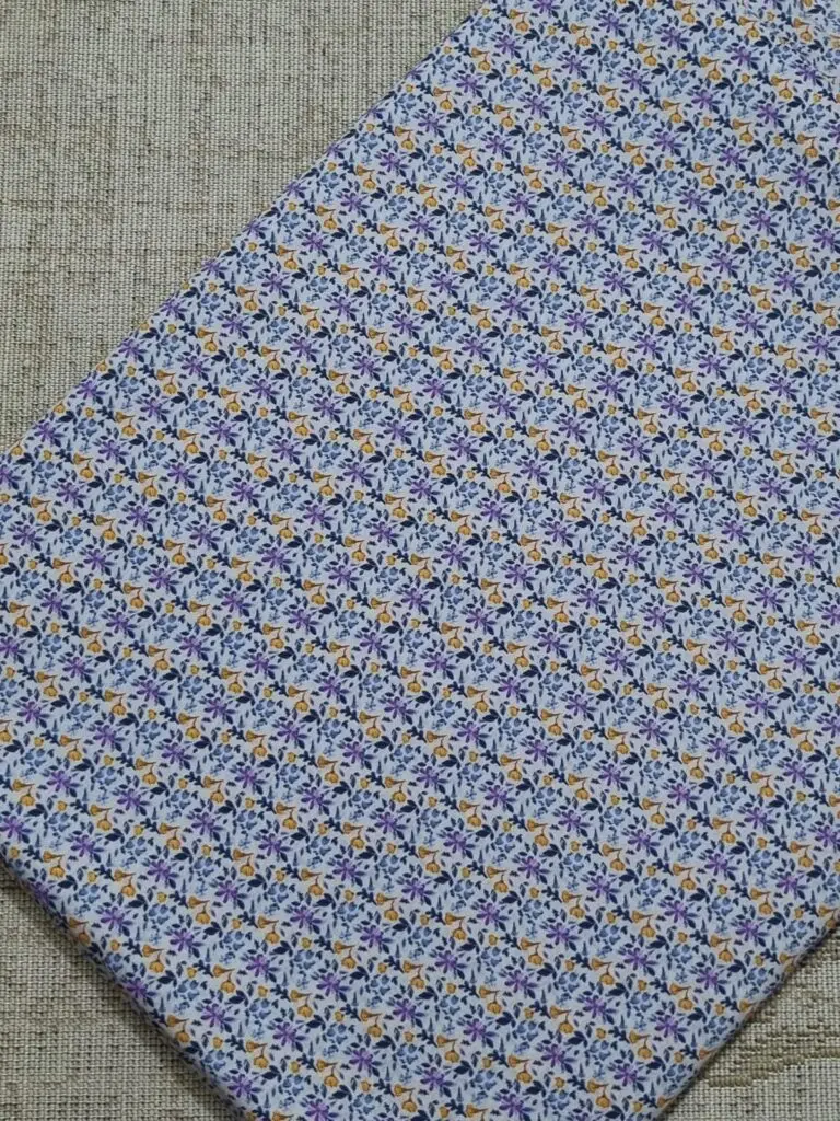 Purple Floral Namaz Chadar