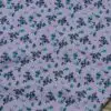 Purple Namaz Chadar with Sea Green Floral Print