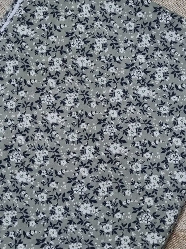 Light Green Namaz Chadar with White Floral Print